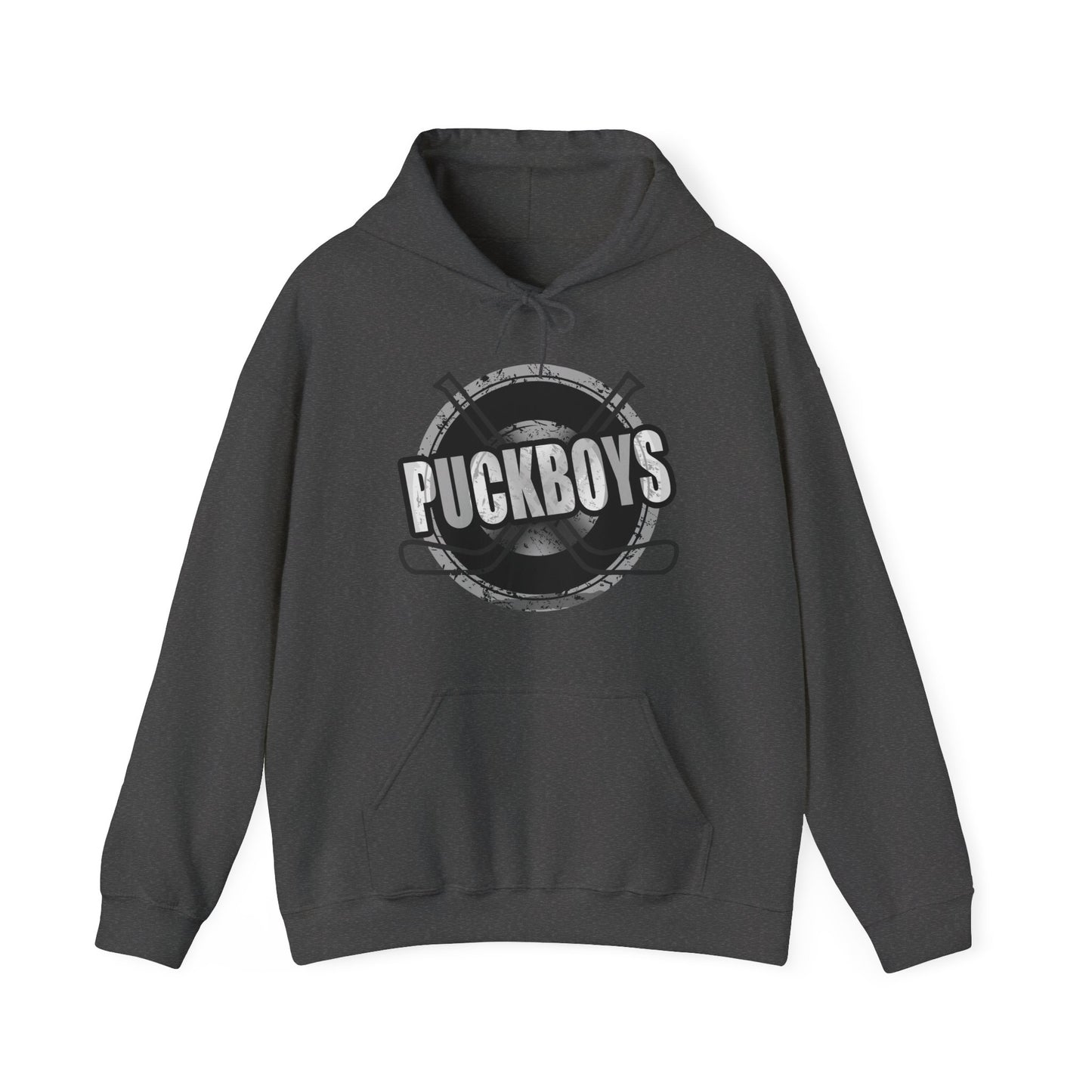 Unisex Puckboys Hooded Sweatshirt Grey