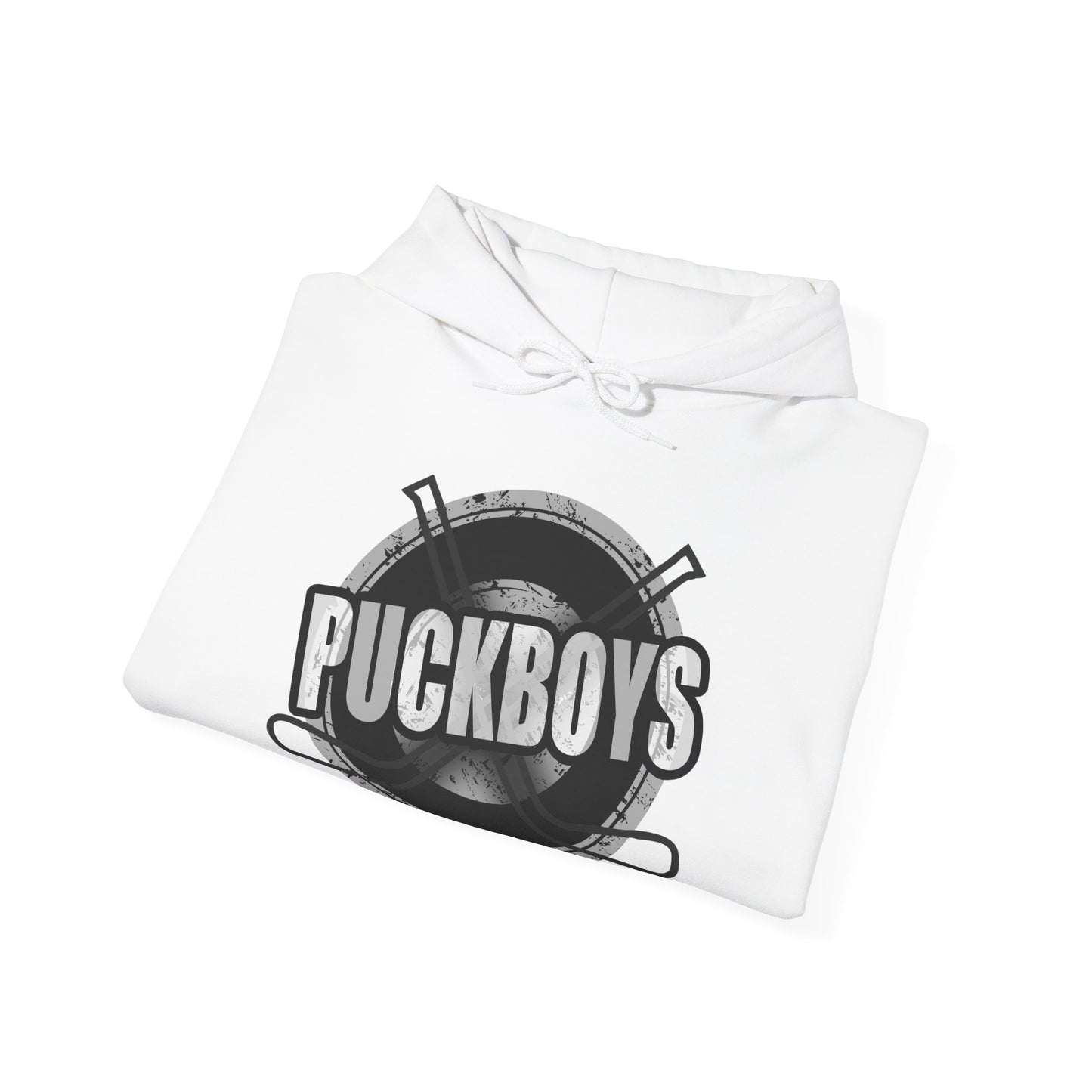 Unisex Puckboys Hooded Sweatshirt Grey