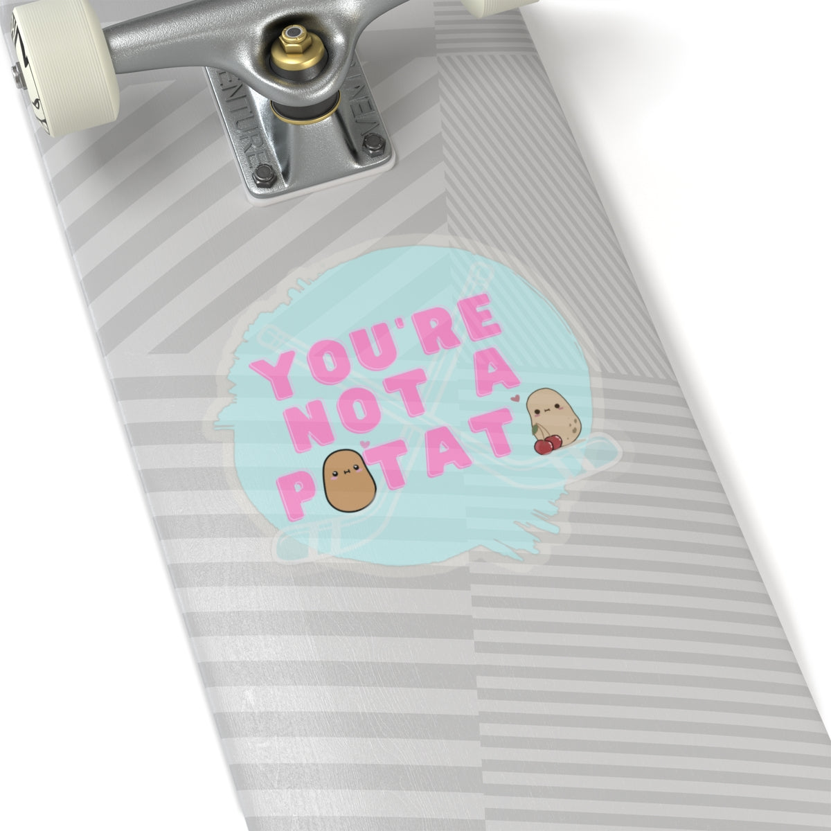 Copy of You're Not a Potato Hockey Sticks Sticker