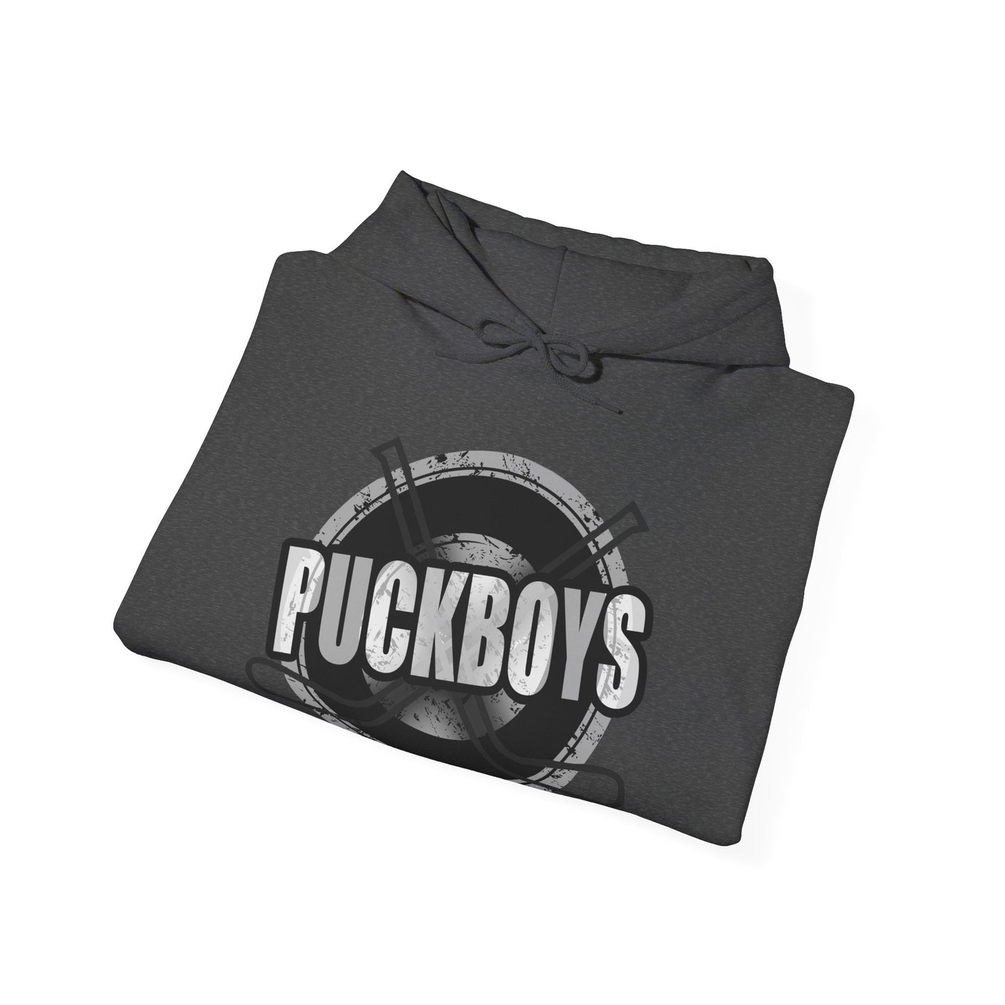 Unisex Puckboys Hooded Sweatshirt Grey