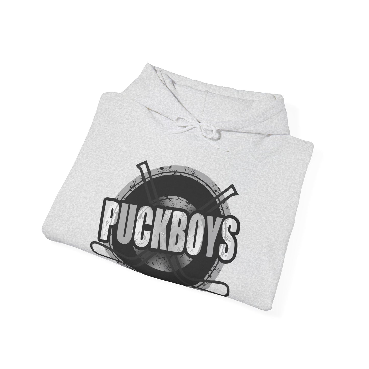 Unisex Puckboys Hooded Sweatshirt Grey