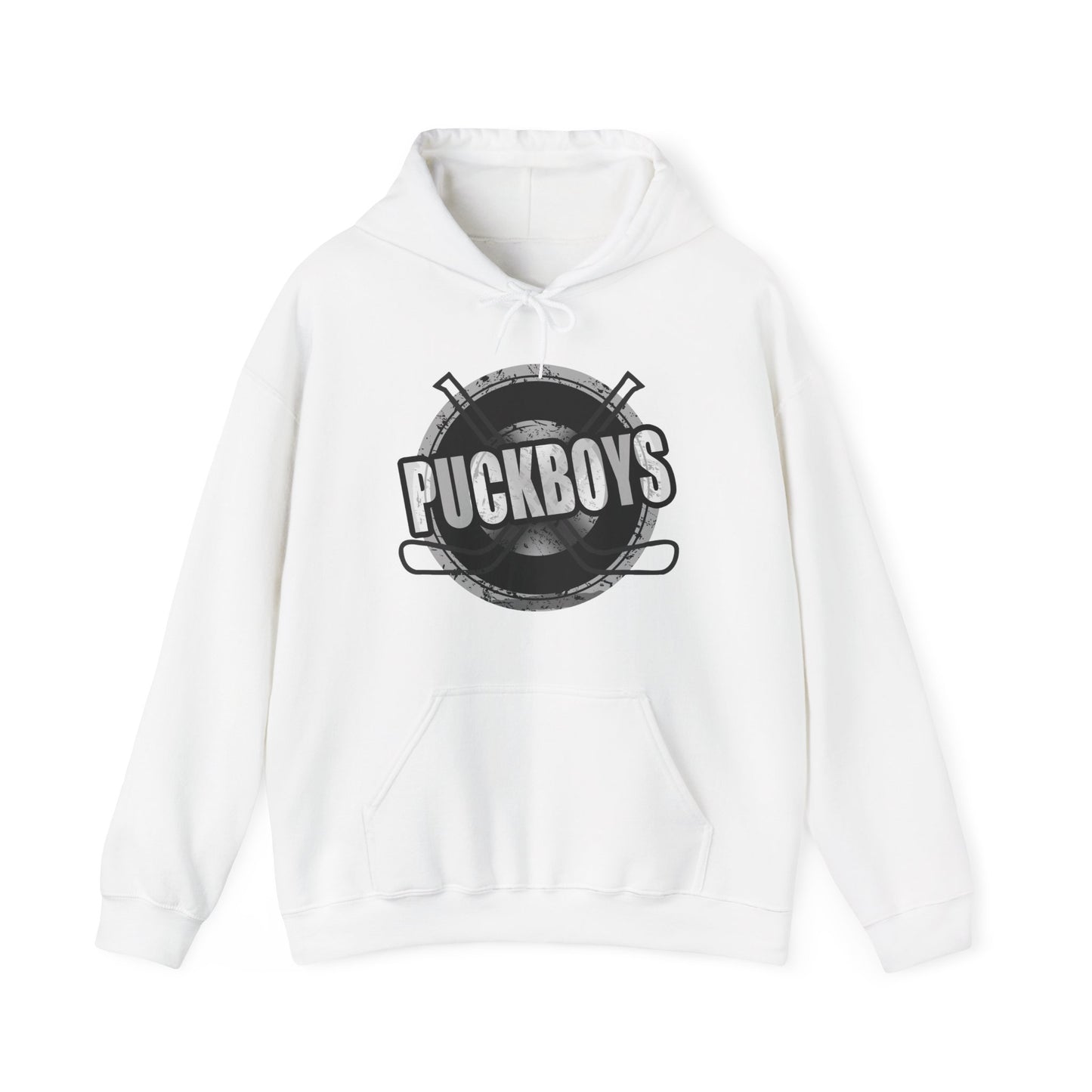 Unisex Puckboys Hooded Sweatshirt Grey