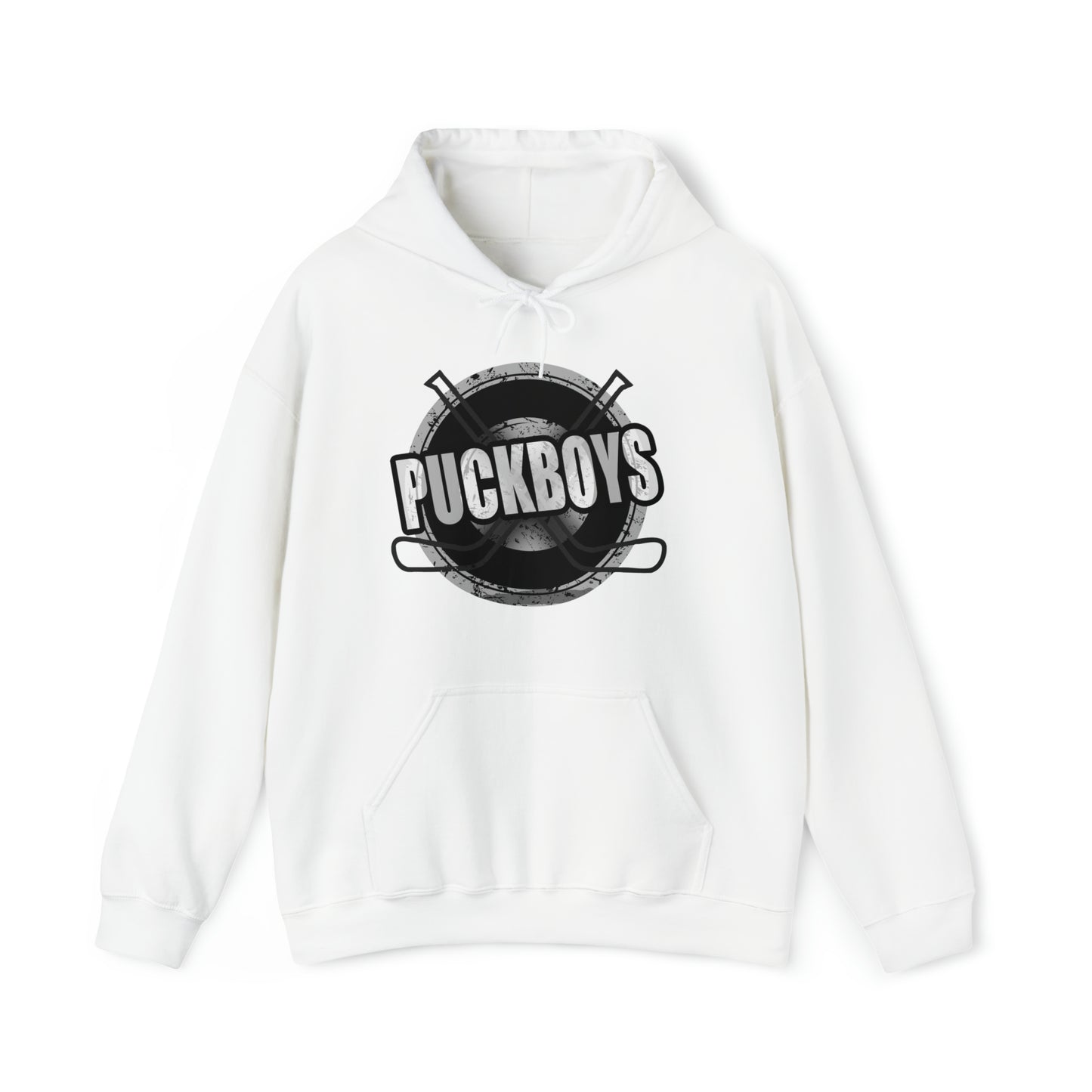 Unisex Puckboys Hooded Sweatshirt Grey