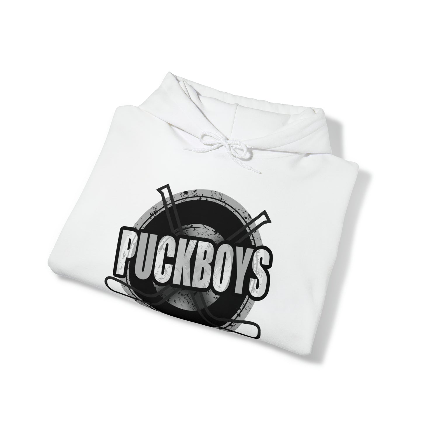 Unisex Puckboys Hooded Sweatshirt Grey