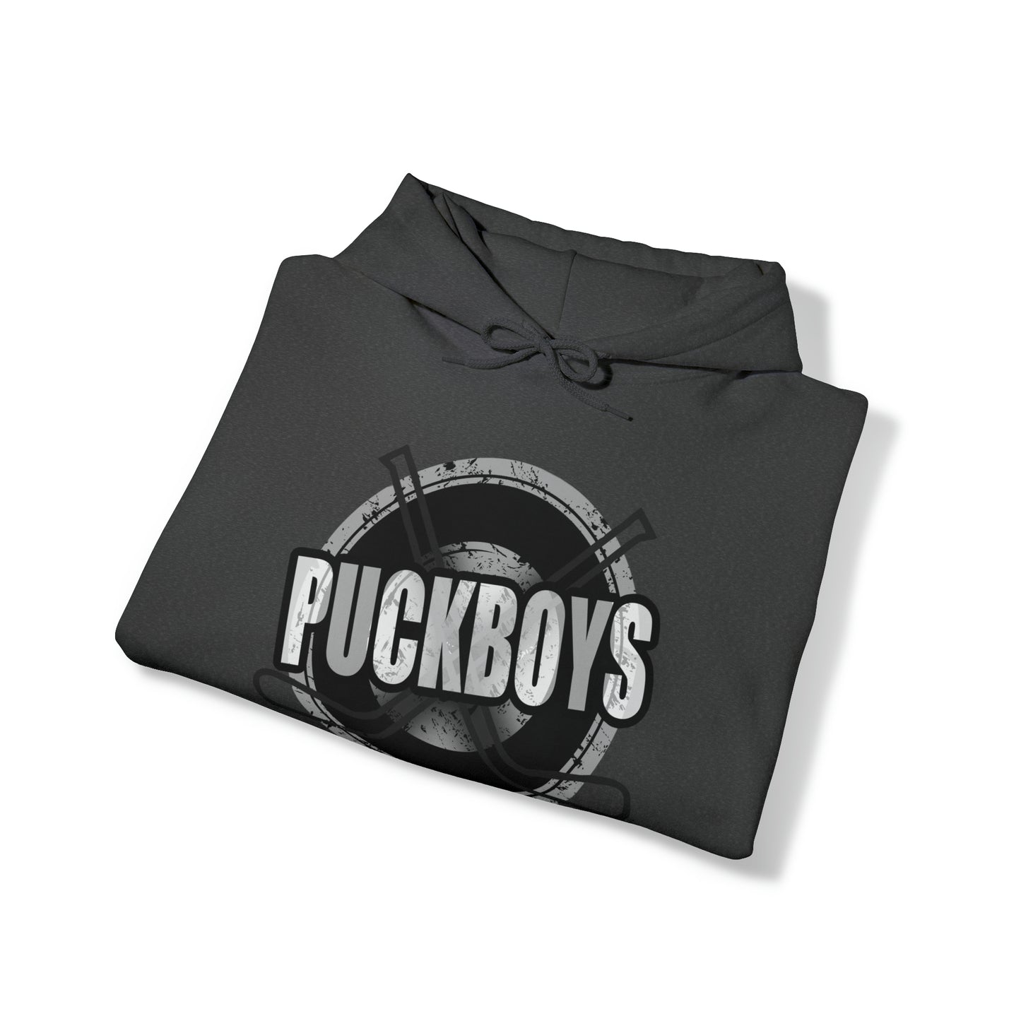 Unisex Puckboys Hooded Sweatshirt Grey