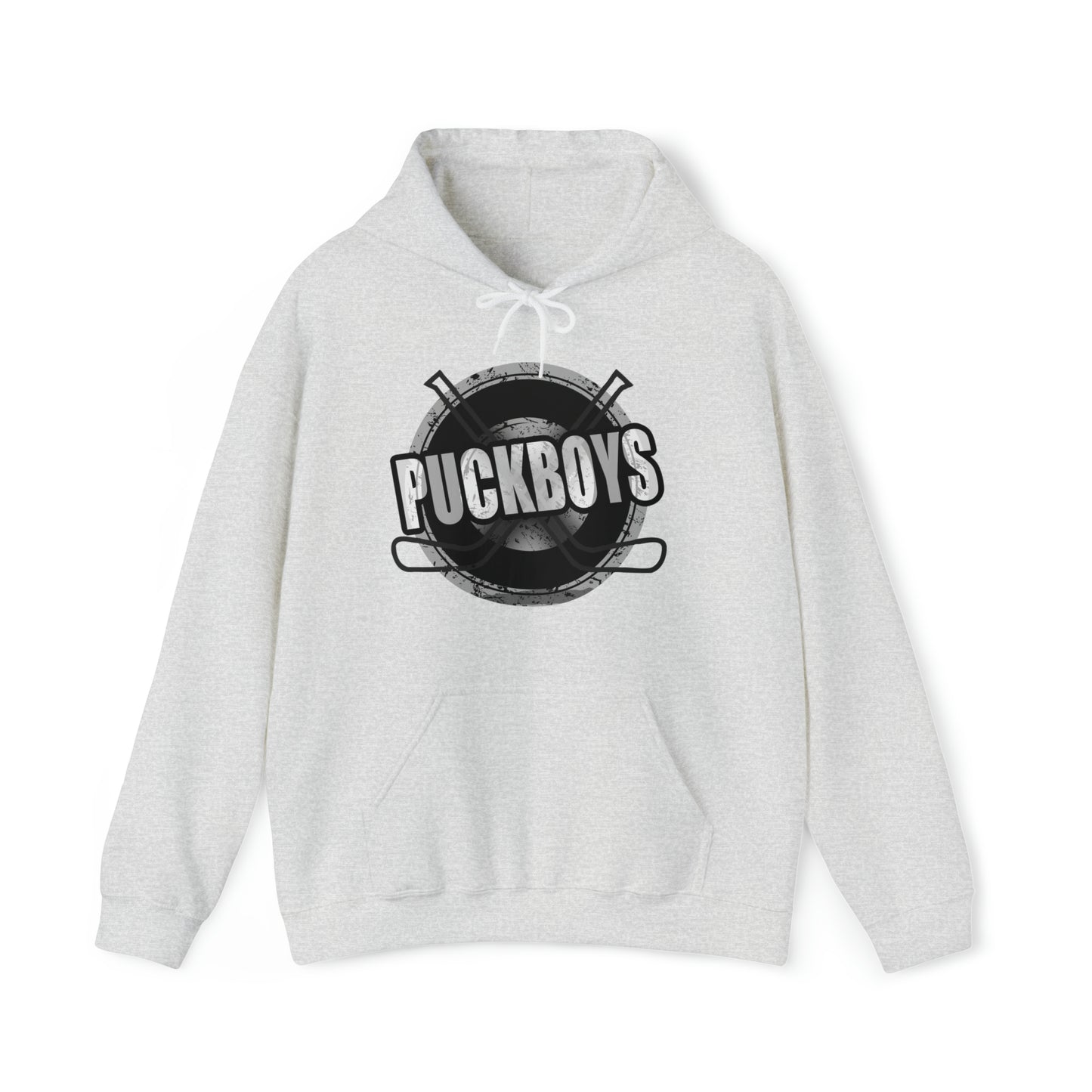 Unisex Puckboys Hooded Sweatshirt Grey