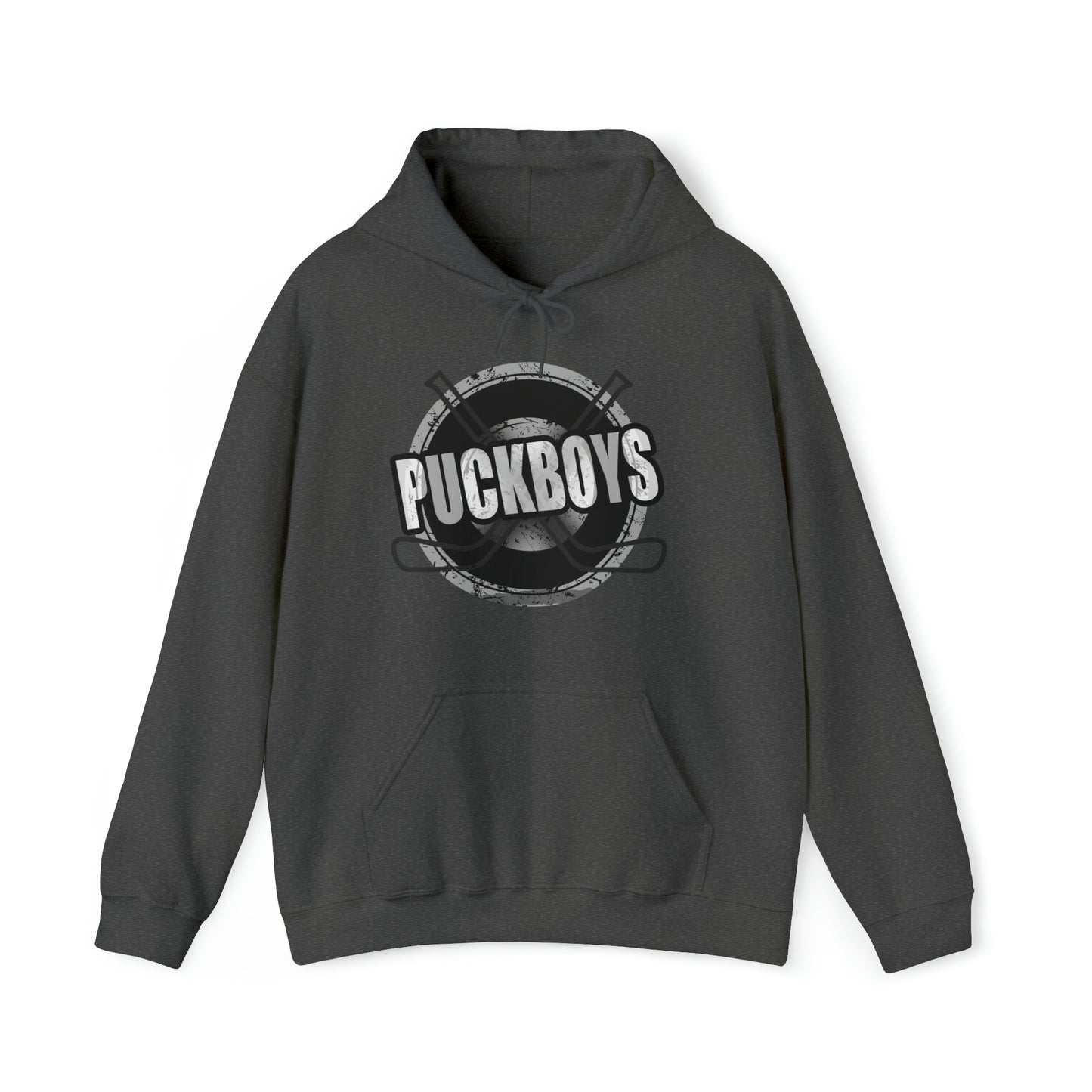 Unisex Puckboys Hooded Sweatshirt Grey