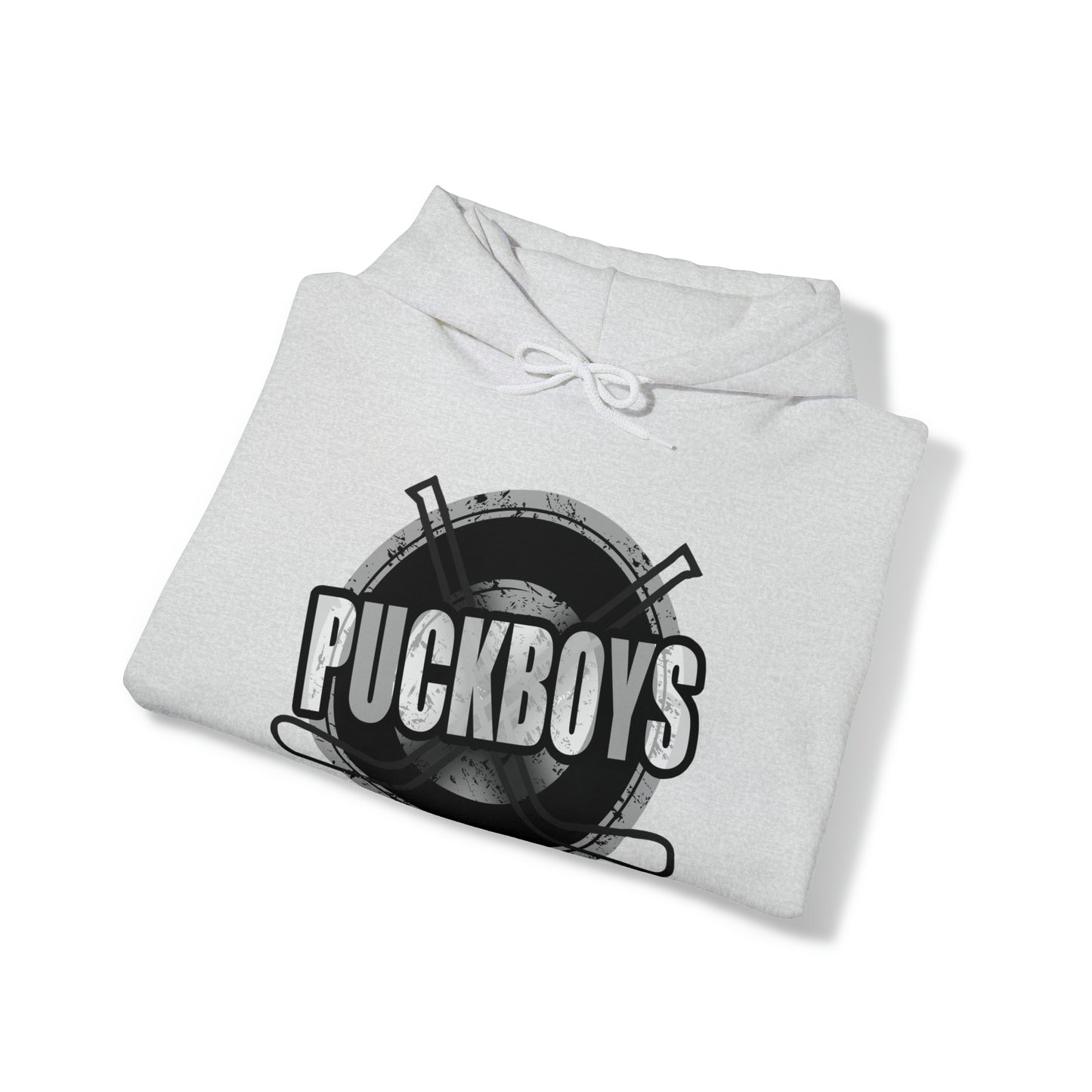 Unisex Puckboys Hooded Sweatshirt Grey